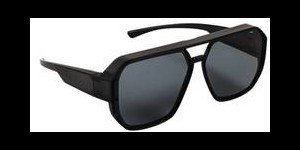 Lunettes superposables modèle Vienna M mat noir 