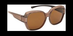 Lunettes superposables modèle Athens L brillant bronze

