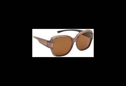 Lunettes superposables modèle Athens L brillant bronze

