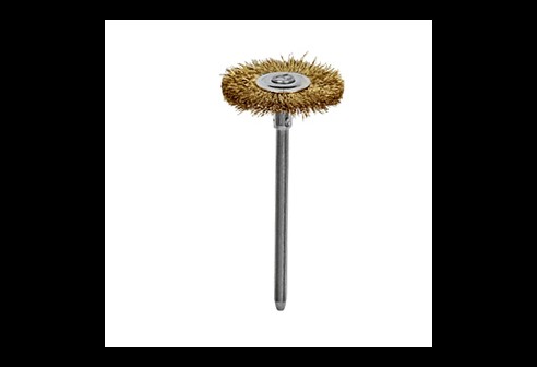 Brosse ronde en laiton