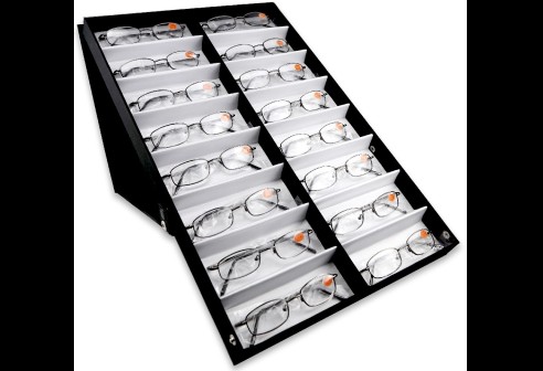 Presentatie tray voor 16 monturen