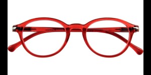 Lunettes de lecture Tropic G26300 transparent-rouge +1.00