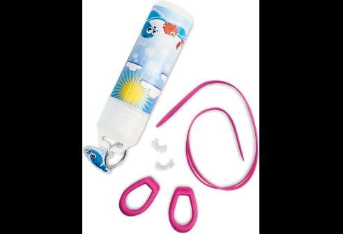 Shoptic Lunettes de natation pour enfants – Rose - comme kit d’assemblage