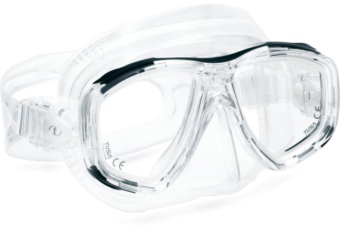 Masques de plongée professionnels Tusa M-212, transparant