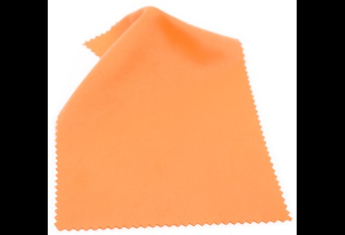 Chiffons en microfibres - 12 x 16 - Orange - Qualité optisoft easy Standard