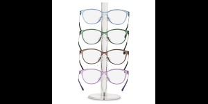 Présentoir acrylique pour 4 verres