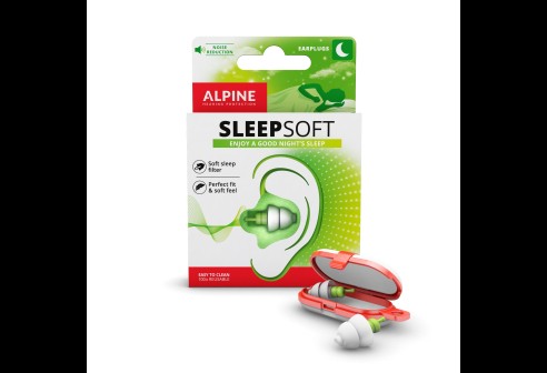 Bouchons d´oreille Alpine SleepSoft (achat minimum 8 pièces)