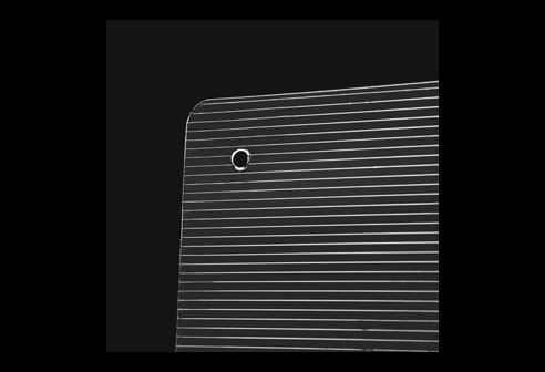 Feuilles de prismes - 17.5 cm/m