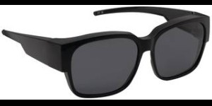 Lunettes superposables modèle modèle Kiev S brillant noir