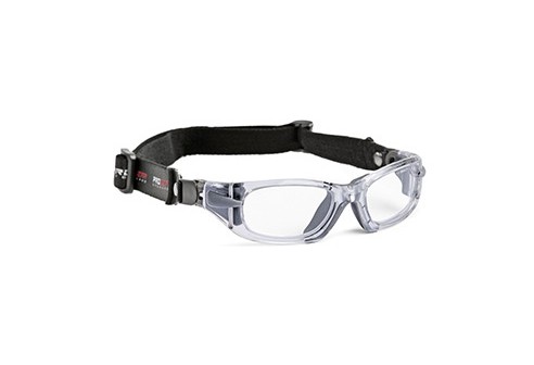 Progear Sportbril met hoofdband - L - Crystal Transparant