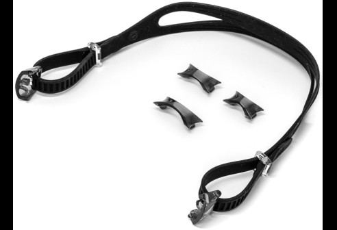Zwembril bouwpakket VIEW, zwart 
