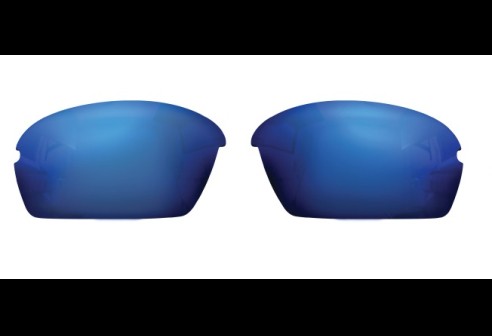 Reserve lens Progear Sportshades Racer blauw verspiegeld per paar