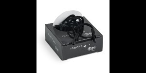 Koordje met siliconeneinde klein zwart