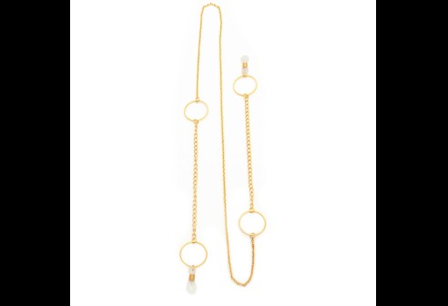 Brilketting Turin goudkleurig