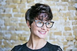 WT2946 Black oak wood veneer
