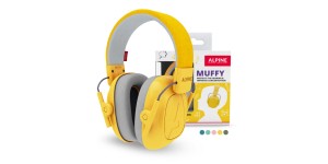 Alpine Muffy gehoorbescherming, geel, 2 stuks