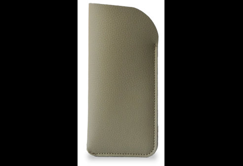 Duurzaam insteeketui PIM taupe - gerecycled appelpulp