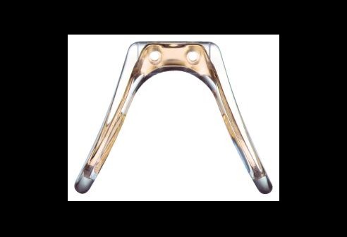 Siliconen neusbrug voor metalen monturen, klein 14,9 mm