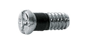 Kruiskop/gleuf-schroef zilver Ø 1,4 lengte 3,9 mm
