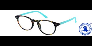 Leesbril Doktor new G65800 havanna-turquoise Panto