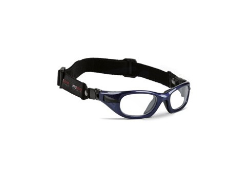 Progear Sportbril met hoofdband - S - Metallic Blue