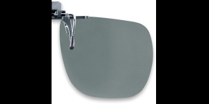 Voorhanger opklapbaar polariserend grijs