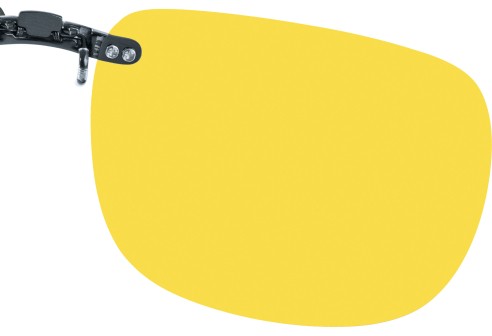 Nightview voorhanger voor metalen monturen polariserend geel