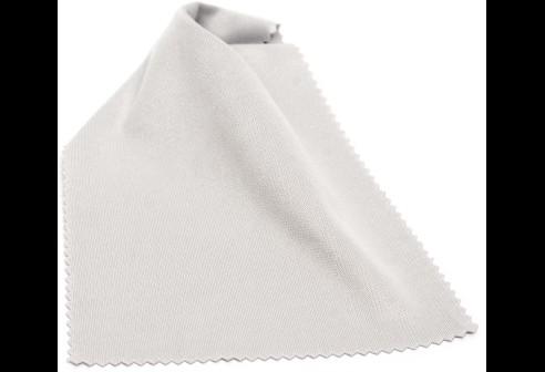 Microvezeldoekje - 15 x 18 - Lichtgrijs - Optilux Premium kwaliteit