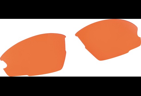 Wisselglas oranje voor te verglazen sportbril 8919..