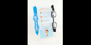 Display voor zwembrillen transparant  