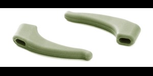 Milo & Me kids antislip oorhaakjes, licht leger groen (col. 37)