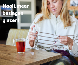 Geen beslagen bril meer (2)