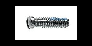 Gleufschroef zilver Tuflock Ø 1,4 lengte 6,0 mm