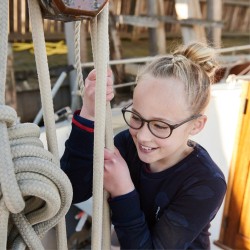 Kim bruin/licht bruin, maat 48