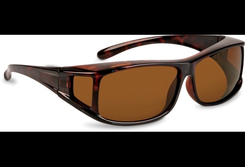 Shoptic Overzetbril, medium - rechthoekig - Havanna