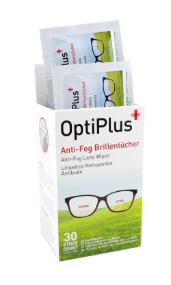Anti-Fog brillendoekjes - min. afname 20 doosjes