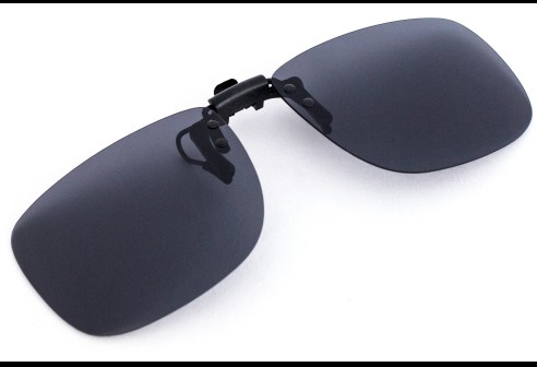 Polarisatie voorhanger 54x43mm slanke constructie, Grijs