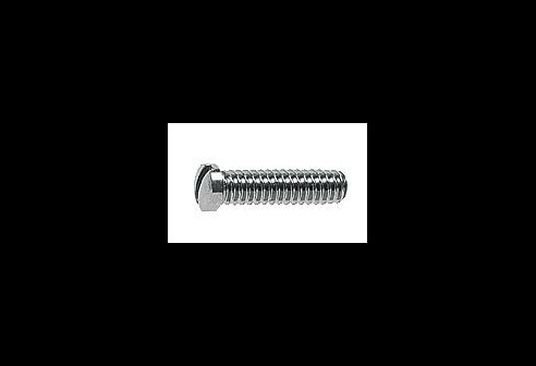 Gleufschroef zilver Ø 1,4 lengte 6,0 mm