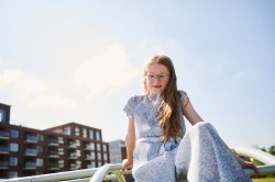 Kim transparant lichtgrijs/grijs, maat 46