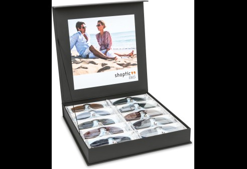 Polarisatie voorhanger assortie 20 stuks in een koffer