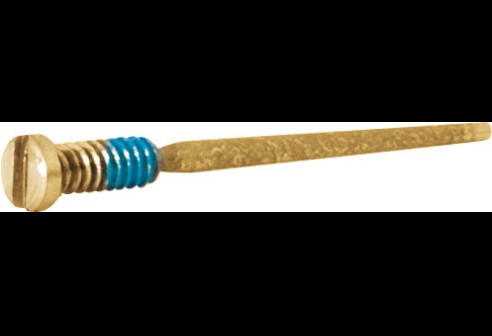 Gleufschroef goud Tuflock Ø 1,2 lengte 4,8/14,8 mm