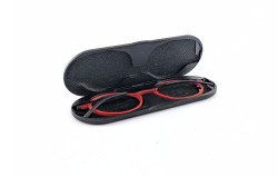 Ultradunne Leesbril mat rood