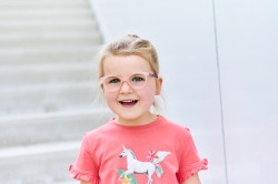 Sara transparant perzik/oudroze, maat 40