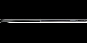 Flexveren zwart, scharnier 1 mm hoogte 3,3 mm