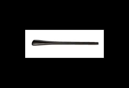 Acetaat oortip zwart Ø 1,25 mm