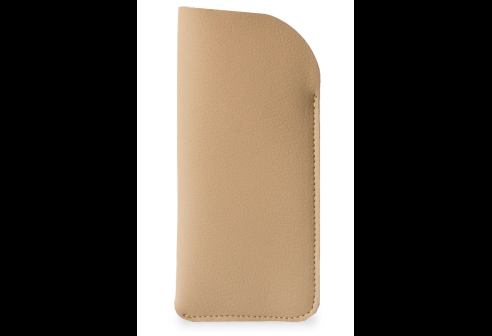 Duurzaam insteeketui PIM beige - gerecycled appelpulp