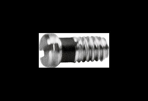 Gleufschroef zilver Ø 1,4 lengte 3,4 mm