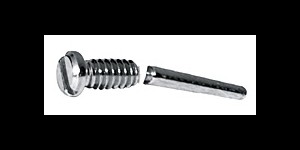 Gleufschroef zilver Ø 1,4 lengte 3,6/10,6 mm