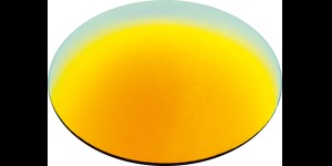 CR39 oranje-verspiegeld polariserend grijs curve 6 dikte 2,0 mm