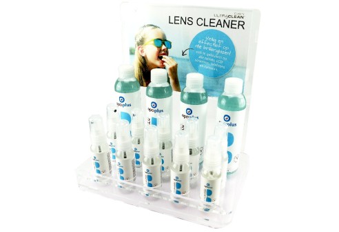 Clarity display voor 14 lenscleaners